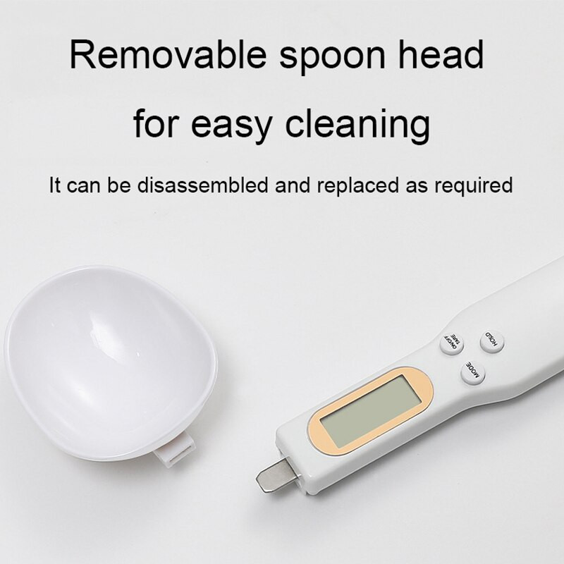 2 τμχ/σετ Κουζίνα Ηλεκτρονική Ζυγαριά Κουτάλια Μεζούρα 500g 0,1g LCD Μίνι Ψηφιακή Ζυγαριά Κουτάλι φαγητού για αλεύρι Καρυκετικό καφέ