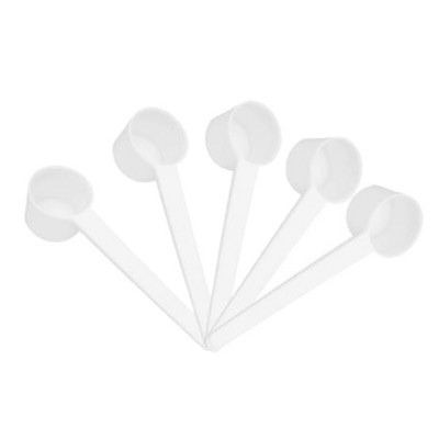 100 τμχ Πλαστικό δοσομετρικό κουτάλι καφέ 5G, που χρησιμοποιείται για γάλα σε σκόνη, υγρά καρυκεύματα, επαναχρησιμοποιήσιμο συμβατό κουτάλι