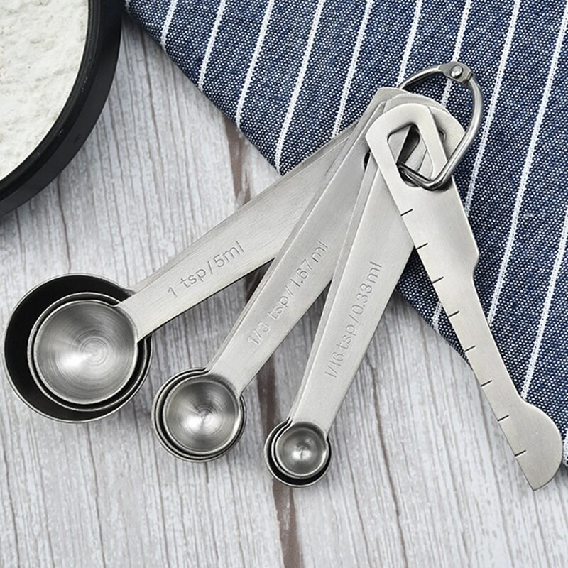 Σετ μεζούρα από ανοξείδωτο ατσάλι 9 μεζούρες 1 επίπεδο και 1 δακτύλιος 11 τμχ το καθένα