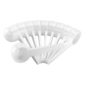 50 τεμ. κουταλιές καφέ κουταλιές της σούπας πλαστικά μεζούρα, ιδανικά για αποθήκευση κουζίνας και ντουλάπας