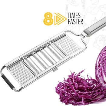 Dropship Vegetable Slicer Τρίφτης από ανοξείδωτο ατσάλι Τρίφτης Τρίφτης Τρίφτης Φρούτων Πατάτας Αποφλοιωτής Καρότων Τρίφτης Κόπτης Αξεσουάρ κουζίνας