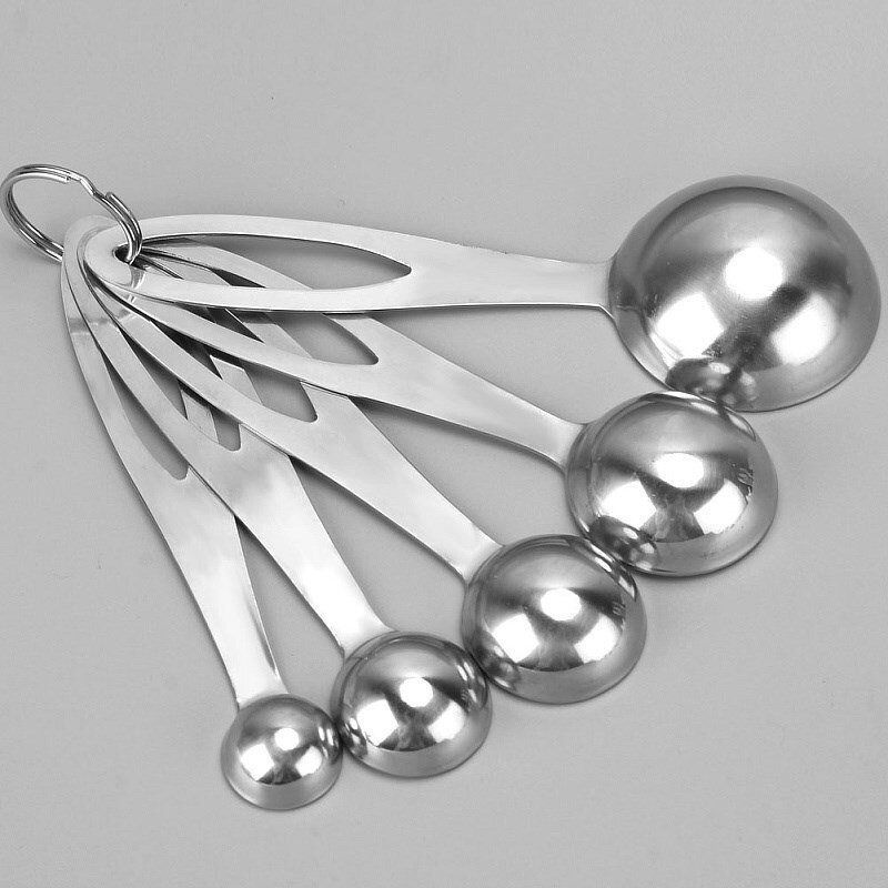 5 τμχ/Σετ Μεζούρα Χρήσιμο από ανοξείδωτο ατσάλι Μεζούρα Cozinha Cozinha Μεζούρα για καφέ