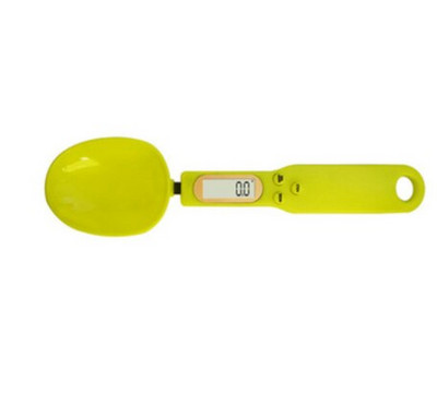 Nymph 500g/0,1G Φορητή ψηφιακή ηλεκτρονική ζυγαριά LCD μέτρησης κουτάλι φαγητού αλευριού κουτάλι μίνι εργαλείο κουζίνας για ζυγαριά καφέ με γάλα