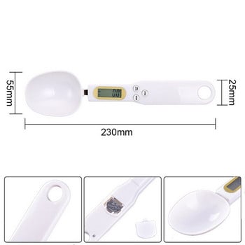 Електронна кухненска везна 500g 0.1g LCD цифрова измервателна везна за храна брашно цифрова лъжица везна мини кухненски инструмент за мляко кафе везна