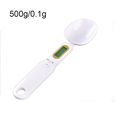 Ηλεκτρονική ζυγαριά κουζίνας 500g 0,1g LCD Ψηφιακή ζυγαριά μέτρησης αλεύρου τροφίμων Ψηφιακή ζυγαριά κουταλιού Μίνι εργαλείο κουζίνας για ζυγαριά καφέ γάλακτος