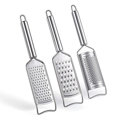3 ΤΕΜ Σετ Τρίφτης Τυριών από ανοξείδωτο χάλυβα Τρίφτης κουζίνας Πολυλειτουργικός τρίφτης λαχανικών Τρίφτης Τυριών Λεμονιού Gadget κουζίνας