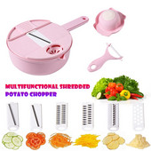 Πολλαπλοί τεμαχιστές λαχανικών Μαγειρικά σκεύη Αξεσουάρ μηχανής τεμαχισμού σε φέτες Οικιακές προμήθειες για κρεμμύδια ντομάτες πιπεριές