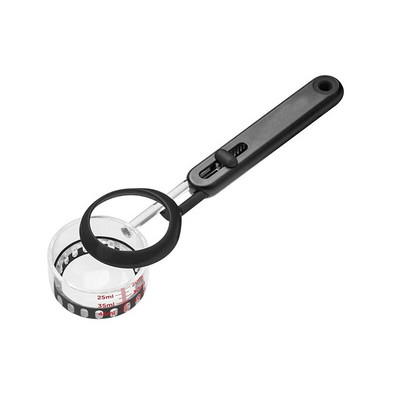 1 τεμ. Μεζούρα για καφέ σε σκόνη με ρυθμιζόμενο μοχλό Ακριβής μέτρηση κουταλιών για μέτρηση συστατικών