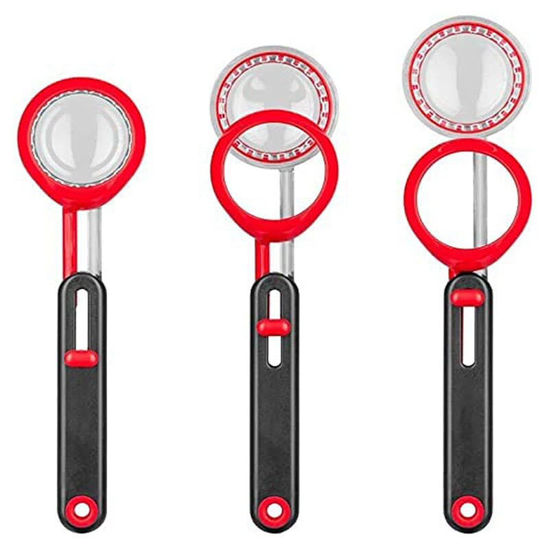 1 τεμ. Μεζούρα για καφέ σε σκόνη με ρυθμιζόμενο μοχλό Ακριβής μέτρηση κουταλιών για μέτρηση συστατικών