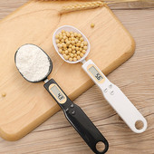 500g/0,1g Φορητή LCD Ψηφιακή Ζυγαριά Κουζίνας Μεζούρα Κουτάλι Gram Ηλεκτρονικό Κουτάλι Βάρος Volumn Κουζίνα Αλεύρι Τσάι Ισορροπία