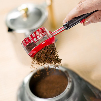 1 τεμ. Μεζούρα για καφέ σε σκόνη με ρυθμιζόμενο μοχλό Ακριβής μέτρηση κουταλιών για μέτρηση συστατικών