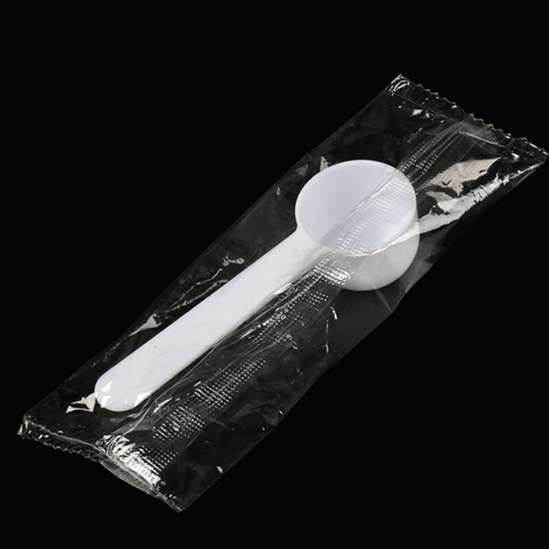 50vnt/rinkinys 10ml 5g daugkartinio naudojimo maistinis šaukštas plastikinis matavimo kaušelis PP matavimo šaukštas pienas kavos arbatinis šaukštelis pieno miltelių virtuvė