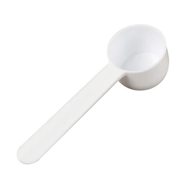 50vnt/rinkinys 10ml 5g daugkartinio naudojimo maistinis šaukštas plastikinis matavimo kaušelis PP matavimo šaukštas pienas kavos arbatinis šaukštelis pieno miltelių virtuvė