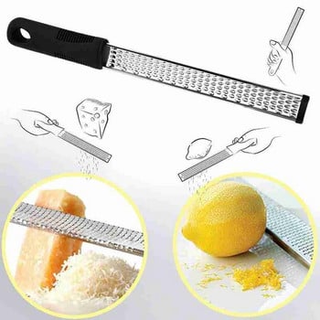 Πολυλειτουργικό Steel Lemon Zester Fruit Peeler Cheese Zester Grater Εργαλεία φρούτων λαχανικών Gadgets κουζίνας