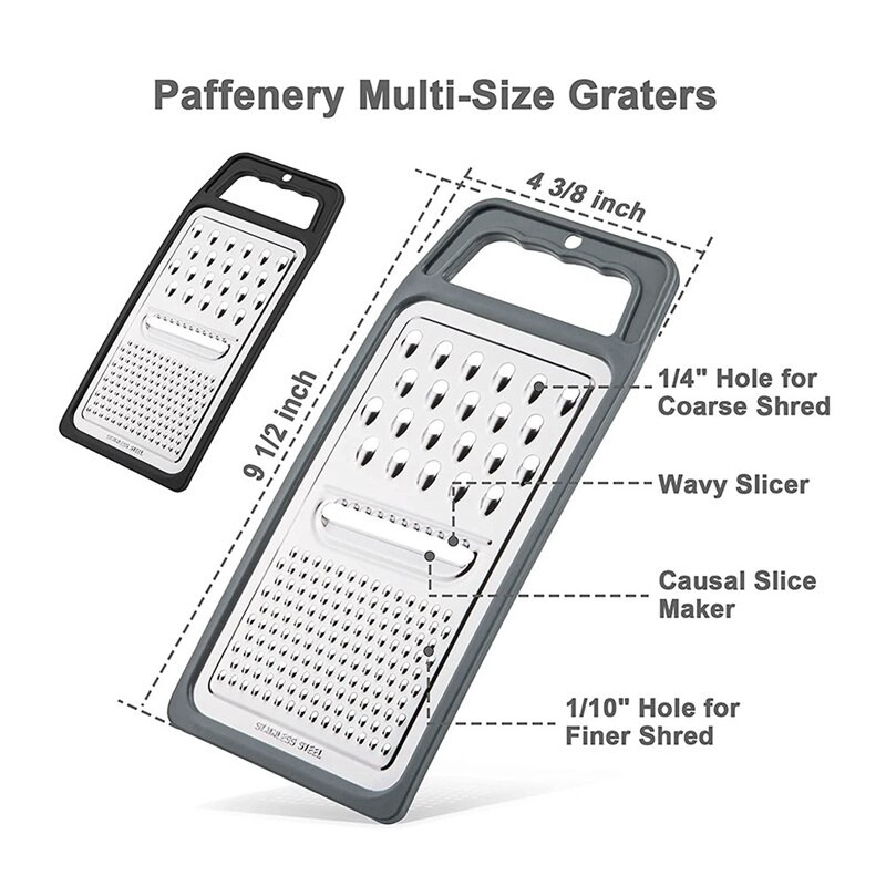 Τρίφτης Τυριών 2 ΤΕΜ. Φορητοί τρίφτες από ανοξείδωτο χάλυβα πολλαπλών χρήσεων, φορητοί τρίφτες για κουζίνα, ρυθμιζόμενοι