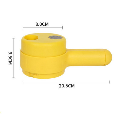 4 σε 1 φορητό ηλεκτρικό σετ κοπής λαχανικών Gatling Mini Wireless Garlic Mud Masher Electric Meat Mini