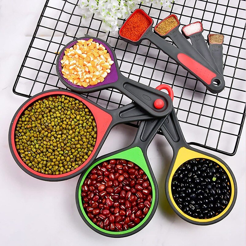 Μεζούρα Εργαλεία Κουζίνας Ρυθμιζόμενος Όγκος Κουτάλι Σούπας Μεζούρα Κουτάλι Καφέ Μεζούρα με μακριές λαβές