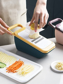 Είδη κουζίνας Πολυλειτουργικός τεμαχιστής πατάτας Γόμα τεμαχιστής ραπανάκι Κόφτης λαχανικών Gadget