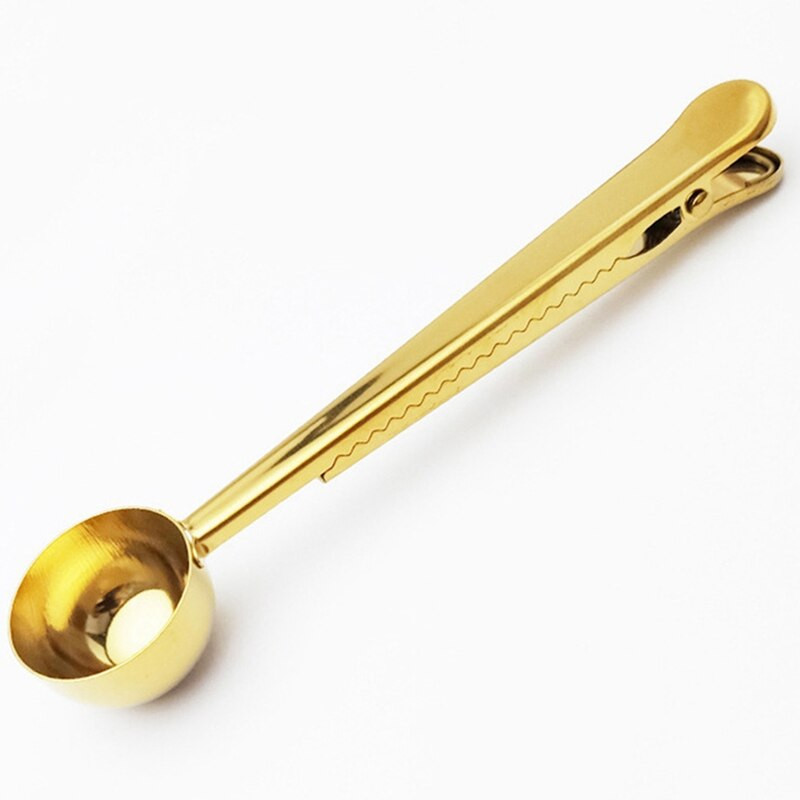 Κλιπ κουταλιού μεζούρα καφέ, εξαιρετικό για μέτρηση καφέ, τσαγιού, σκόνης πρωτεΐνης, στιγμιαίων ποτών και άλλων 4 συσκευασιών