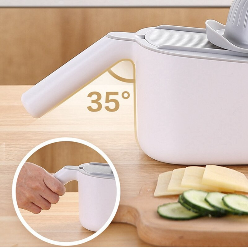 ECOCO multifunkcionális konyhai zöldségszeletelő kézi zöldségvágó professzionális reszelő állítható pengével