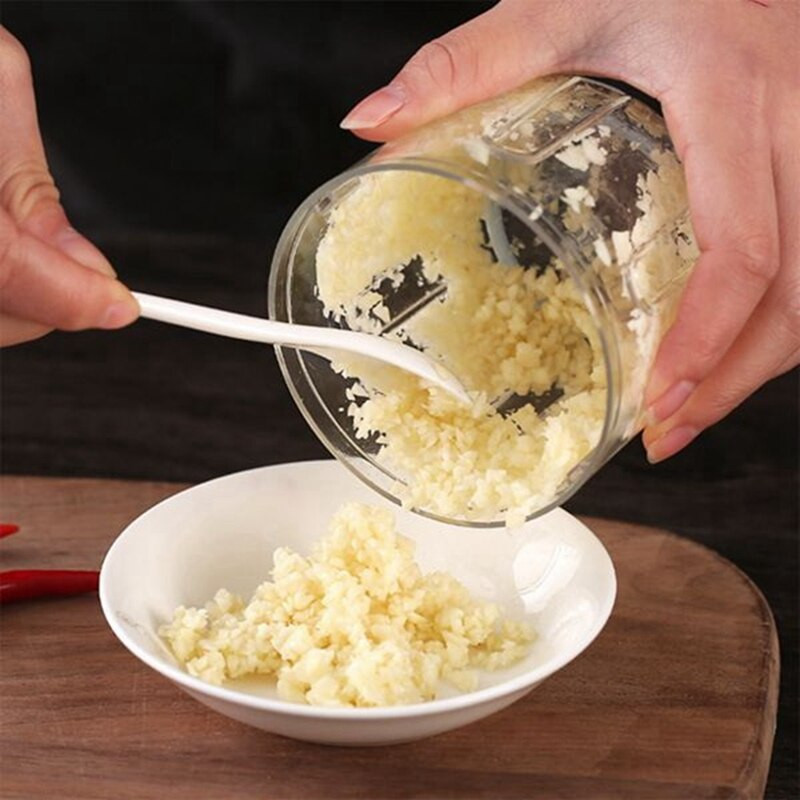 250 ml-es mini USB vezeték nélküli elektromos fokhagymanyomó erős nyomódaráló zöldség húsdaráló élelmiszer aprító konyhai eszközök