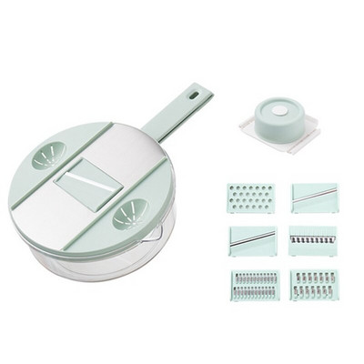 6 az 1-ben többfunkciós zöldségvágó citromszeletelő konyhai aprító reszelő szeletelő reszelő