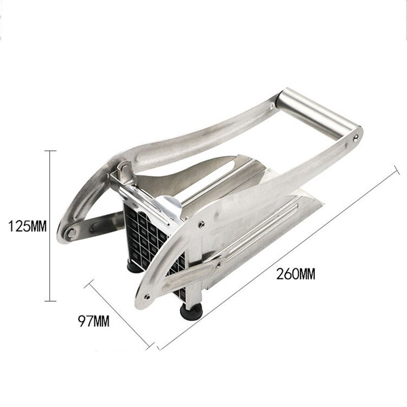 Háztartási rozsdamentes acél sült vágó burgonya chips szalag gép aprító vágó Gyümölcs Zöldség konyhai eszköz KC1703
