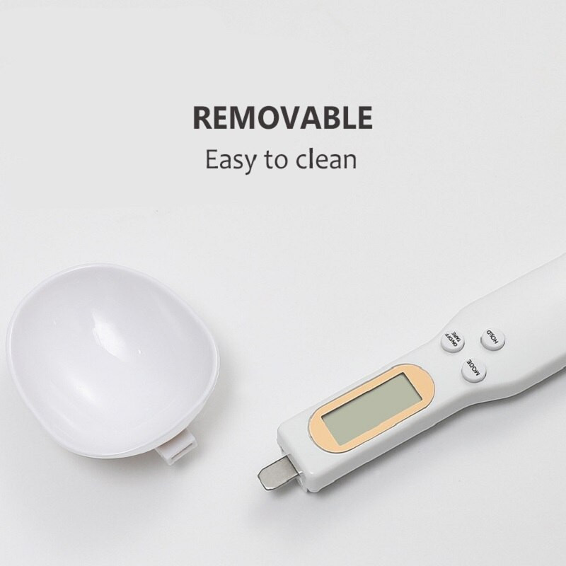 Ηλεκτρονική ζυγαριά κουζίνας 500 g οθόνη LCD Ψηφιακό κουτάλι μέτρησης βάρους USB Φορτιζόμενη ζυγαριά κουταλιού φορητά μίνι εργαλεία κουζίνας
