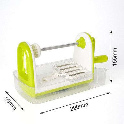 Εργαλεία κοπής λαχανικών από ανοξείδωτο χάλυβα Κόφτης λαχανικών Τεμαχιστής κολοκυθιών Noodle Maker Spaghetti Spiralizer Εργαλεία κουζίνας