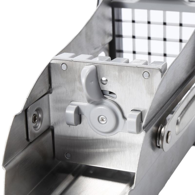 Εργαλεία κουζίνας Ανοξείδωτος κόφτης κρέατος Κόφτης πατάτας Μηχάνημα κοπής για τηγανιτές πατάτες 4 λεπίδες Εργαλείο παρασκευής πατάτας κομμένα πατάτες HWC