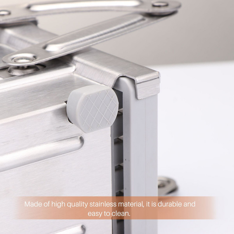 Από ανοξείδωτο ατσάλι Κόφτες για τηγανιτές πατάτες τσιπς πατάτας Μηχάνημα κοπής λωρίδων Μηχάνημα κοπής Slicer Chopper Dicer W/ 2 Blades Kitchen Gadgets