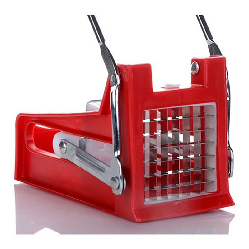 Εργαλείο κοπής πατατών τηγανιτές πατάτες Κόφτης λαχανικών καρότο αγγούρι 2 ειδών λεπίδα, αποτελεσματικό, προστατευτικό χέρι για άνεση στην κουζίνα