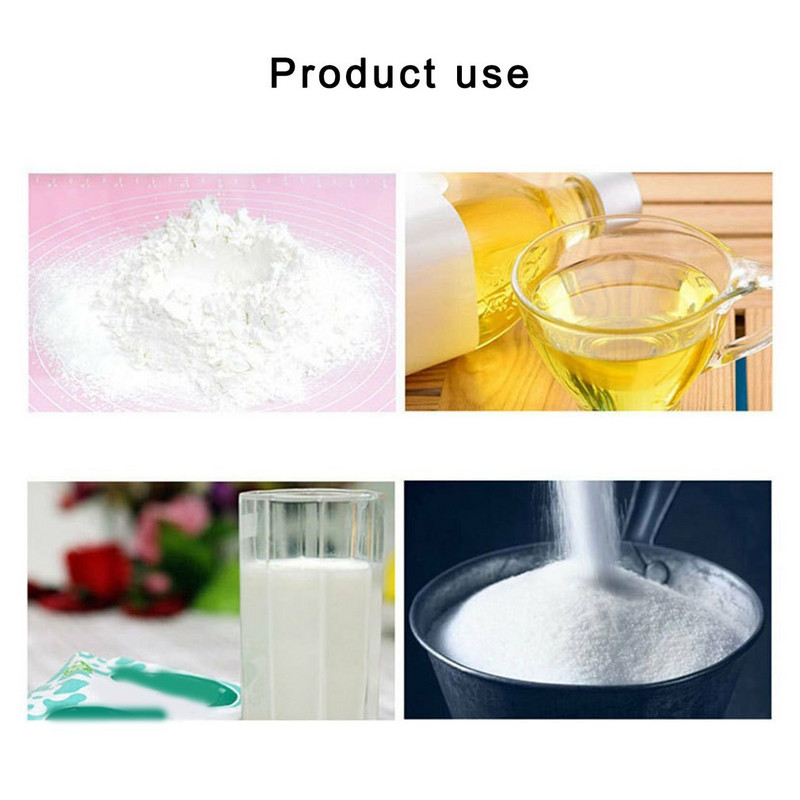 3 vnt. plastikinis matavimo puodelis, talpa Skaidrus matavimo ąsočio rinkinys, sukraunamas skaidrus karščiui atsparus puodelis skysčiui matuoti