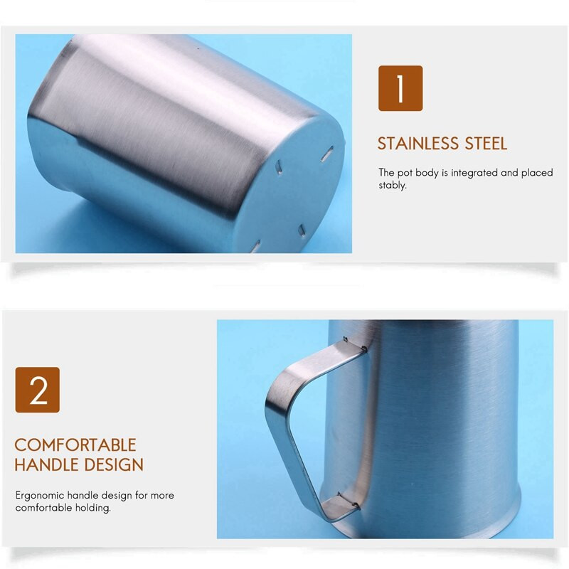 Κούπα μεζούρα από ανοξείδωτο ατσάλι Αναμειγνύοντας ρητίνη Κουζίνα Κανάτα Ρίξτε Στόμιο