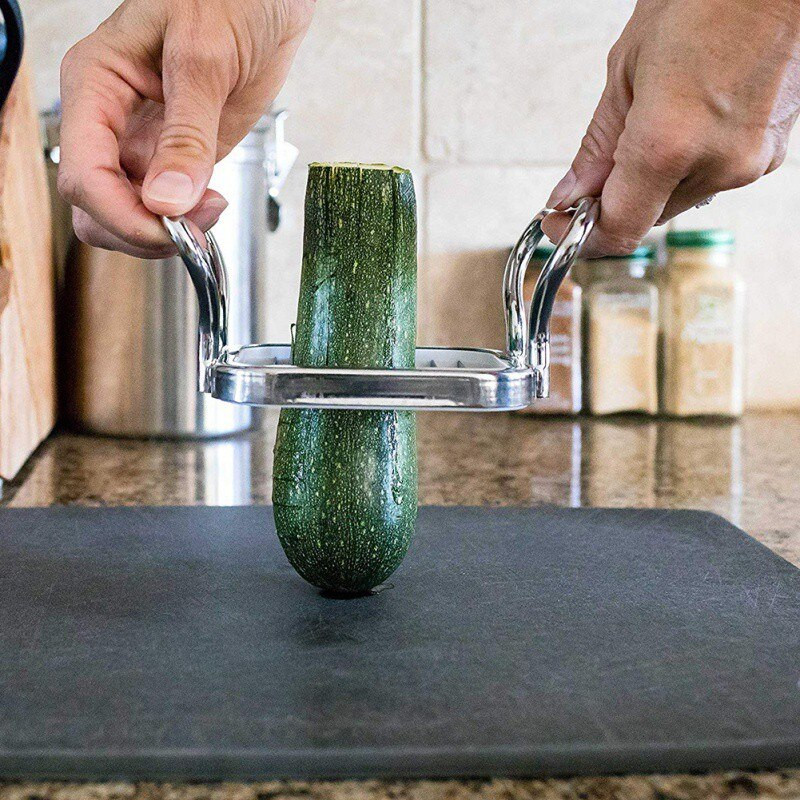 Gadgets κουζίνας 5 σε 1 Ανοξείδωτο ατσάλι Κόφτης λαχανικών Φρούτων θρυμματιστές πατατάκια μήλο αχλάδι Κόφτης τηγανιτές πατάτες