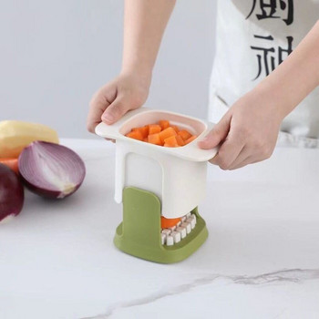 Машина за чипс Машина за нарязване на картофи Чопър за моркови Зеленчуци Резачка за лук Пържени картофи Резачка за зеленчуци Резачки за ябълки Кухненски инструмент