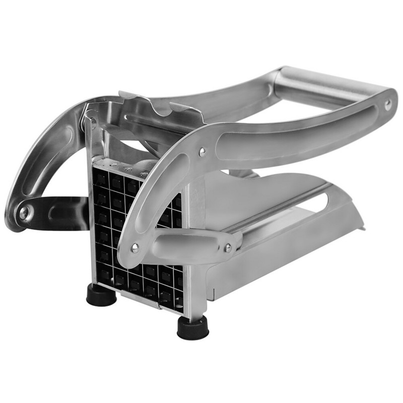 Χειροκίνητος τεμαχιστής πατάτας Φορητός από ανοξείδωτο χάλυβα Κόφτες τηγανιτές πατάτες Μηχάνημα κοπής κρεάτων Μηχανή κοπής Κουζίνα Gadgets