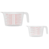 Φλιτζάνι μεζούρα Γυάλινο καφετιέρο Δοχείο κανάτα ανάμειξης κούπα πόσιμο βαθμολογημένη κουζίνα Ψήσιμο στάμνα Jigger Barcups Measure Clear