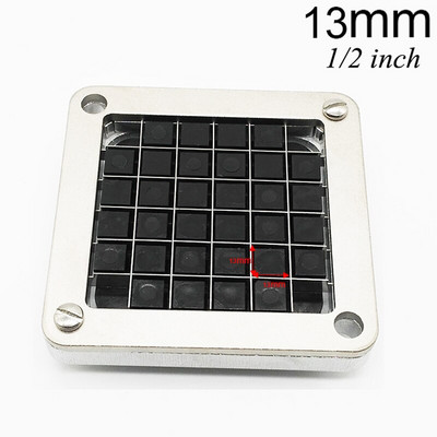 Besplatna dostava Rezači za pomfrit od nehrđajućeg čelika + 3 oštrice veličine, rezač za pomfrit, dijelovi rezača za pomfrit Brza dostava