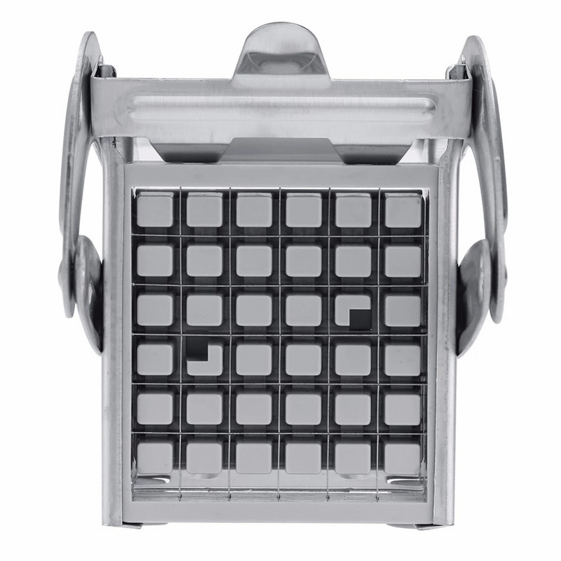 Rezač za prženje od nehrđajućeg čelika, Rezač za povrće i krumpir, s opcijom rezača s 2 oštrice, Safe Slice Synergetic Meal Prep