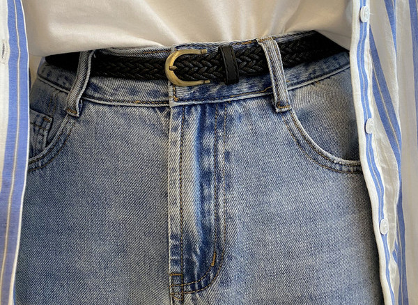 Ženski remen od eko kože - u dvije boje