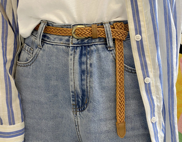 Ženski remen od eko kože - u dvije boje