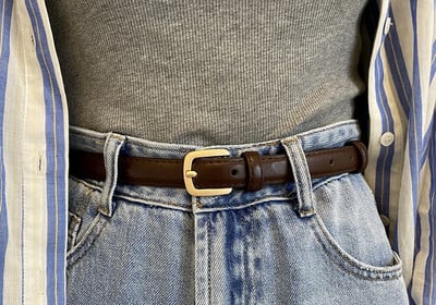 Ženski remen, casual, univerzalan