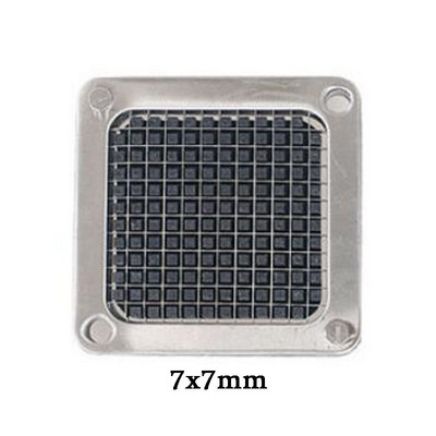 Dijelovi stroja za rezanje krumpirića od nehrđajućeg čelika dijelovi stroja za rezanje krumpira, rotkvice, krastavca, dijelovi oštrice glave rezača