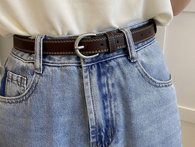 Ženski remen od eko kože - u tri boje