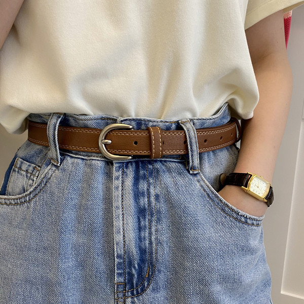 Ženski remen od eko kože - u tri boje