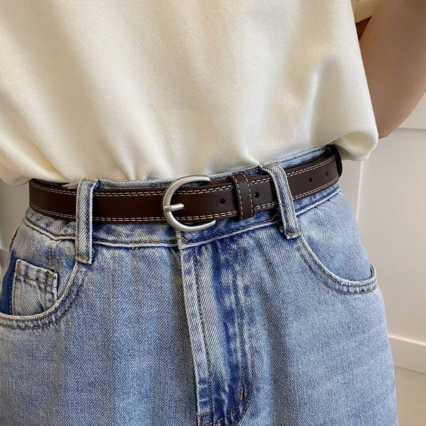 Ženski remen od eko kože - u tri boje