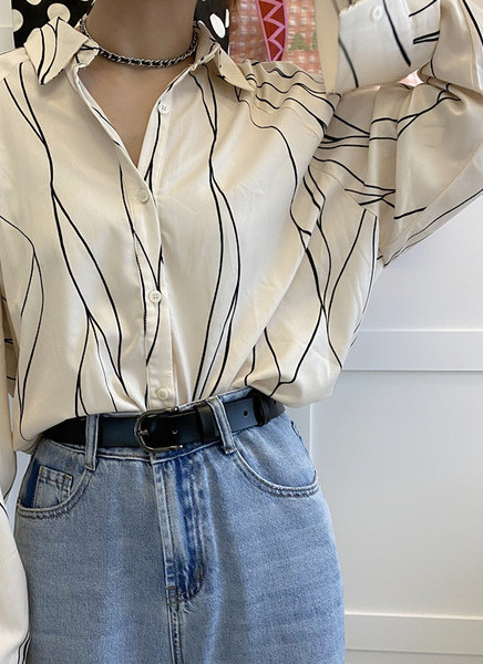 Ženski remen od eko kože sa metalnom kopčom, čist model