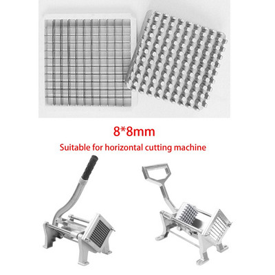 Dodaci stroja za pomfrit od legure aluminija oštrica stroja za rezanje dijelova stroja za rezanje krumpira krastavca rotkvice