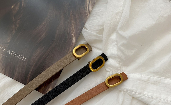 Novi model ženskog remena sa kopčom-retro stil